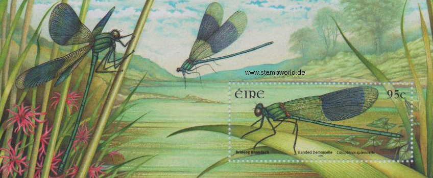 Briefmarken/Stamps Insekten/Libellen