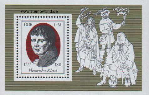 Briefmarken/Stamps H. v. Kleist