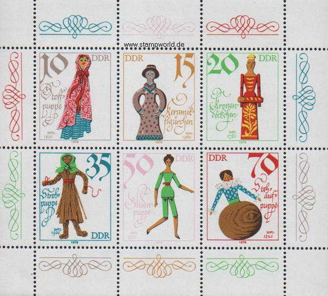 Briefmarken/Stamps Puppen