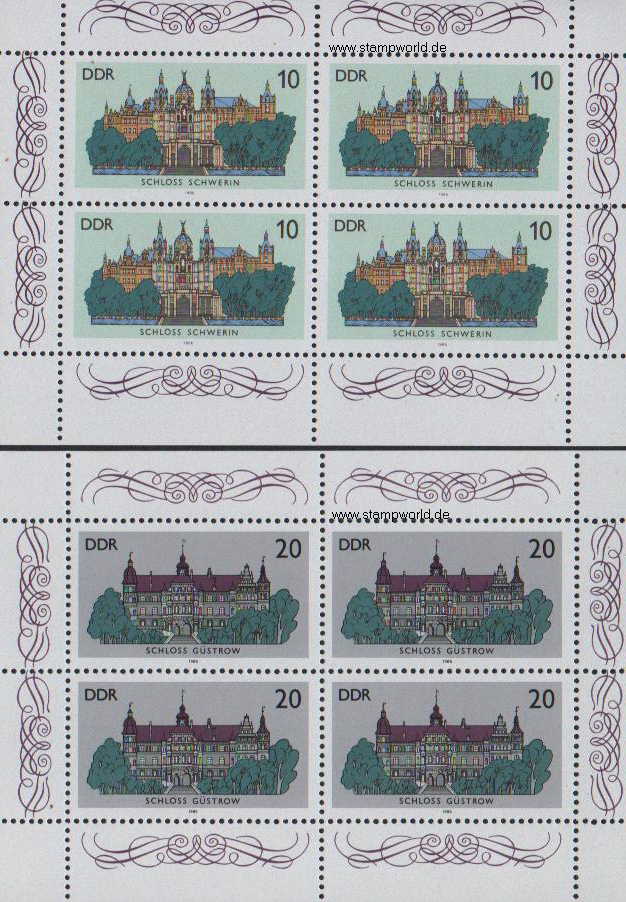Briefmarken/Stamps Schlösser