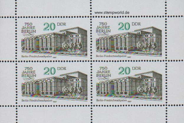 Briefmarken/Stamps Berlin/Friedrichstadtpalast