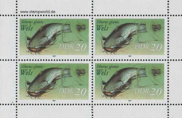 Briefmarken/Stamps Fische/Wels