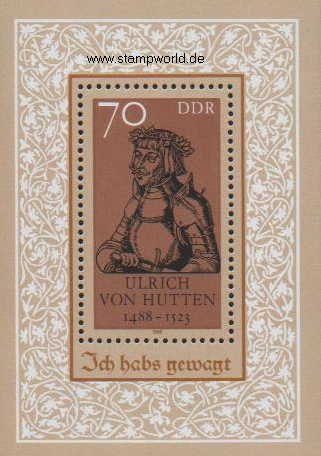 Briefmarken/Stamps Ulrich v. Hutten