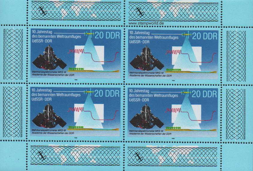 Briefmarken/Stamps Raumfahrt/astronom. Geräte