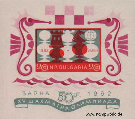 Briefmarken/Stamps Schacholympiade