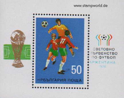 Briefmarken/Stamps Fußball-WM Argentinien