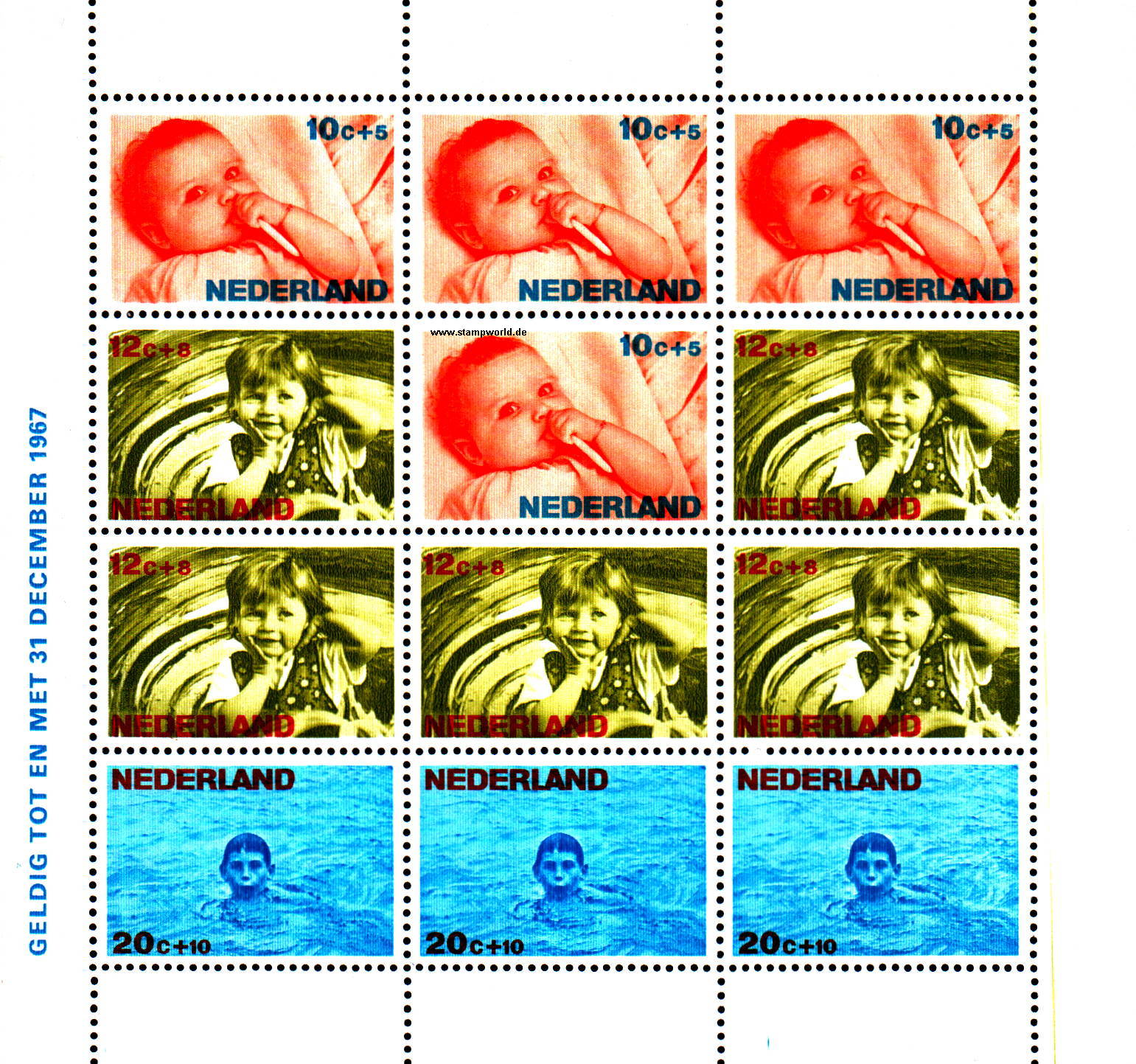 Briefmarken/Stamps Kinder