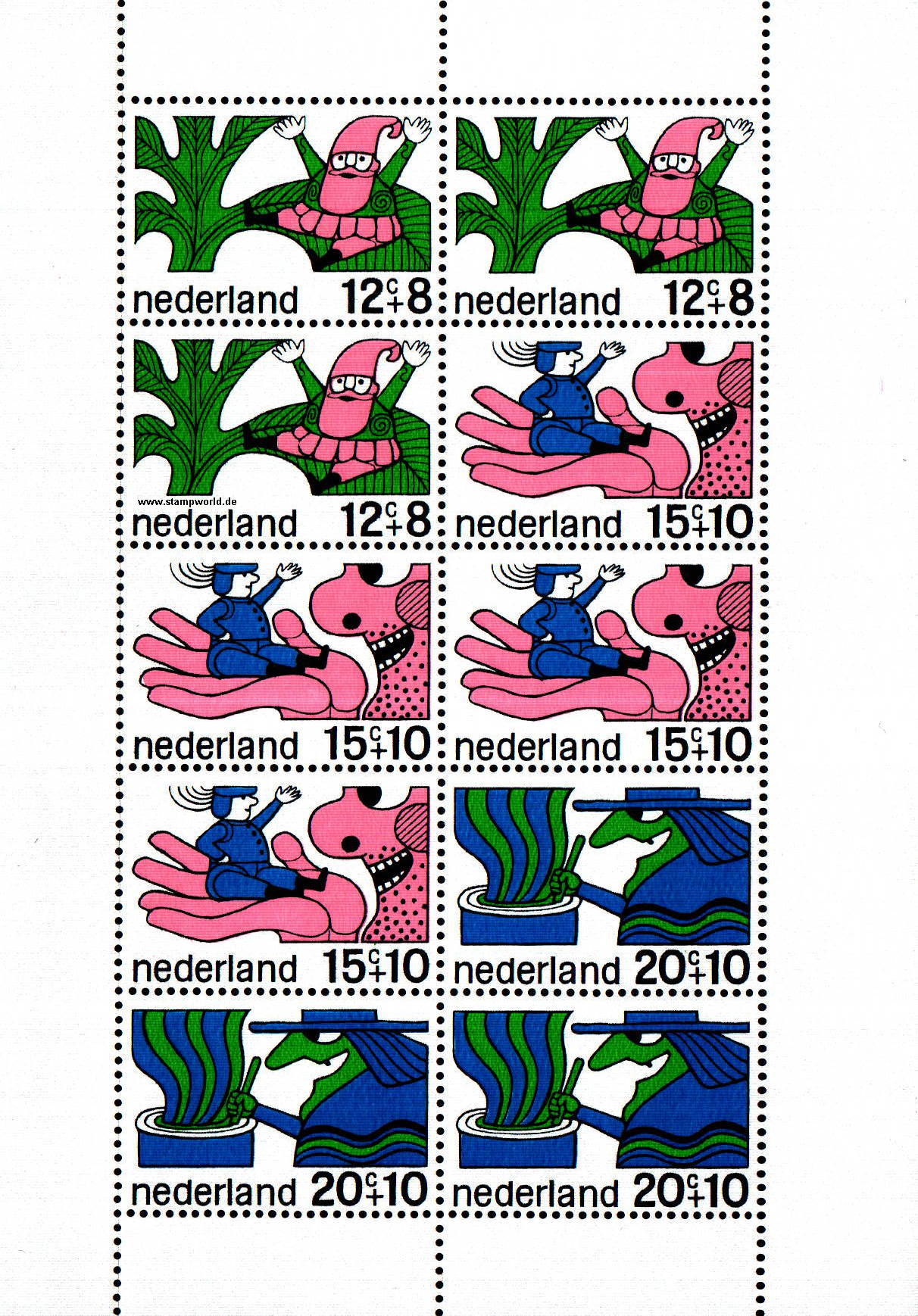 Briefmarken/Stamps Zeichnungen/Märchen