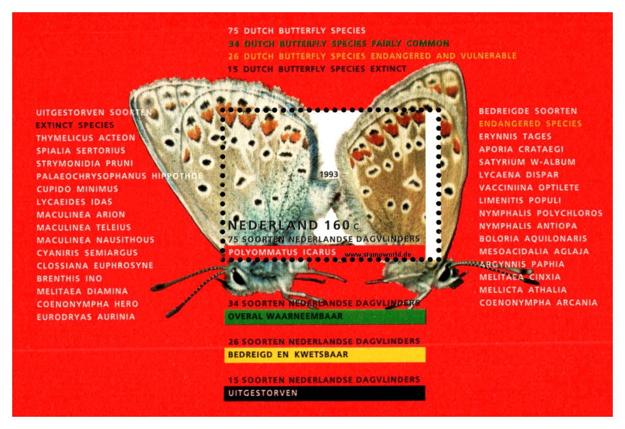 Briefmarken/Stamps Schmetterlinge (Polyommatus)