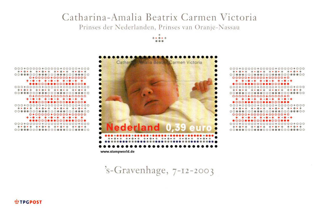 Briefmarken/Stamps Prinzessin Amalie