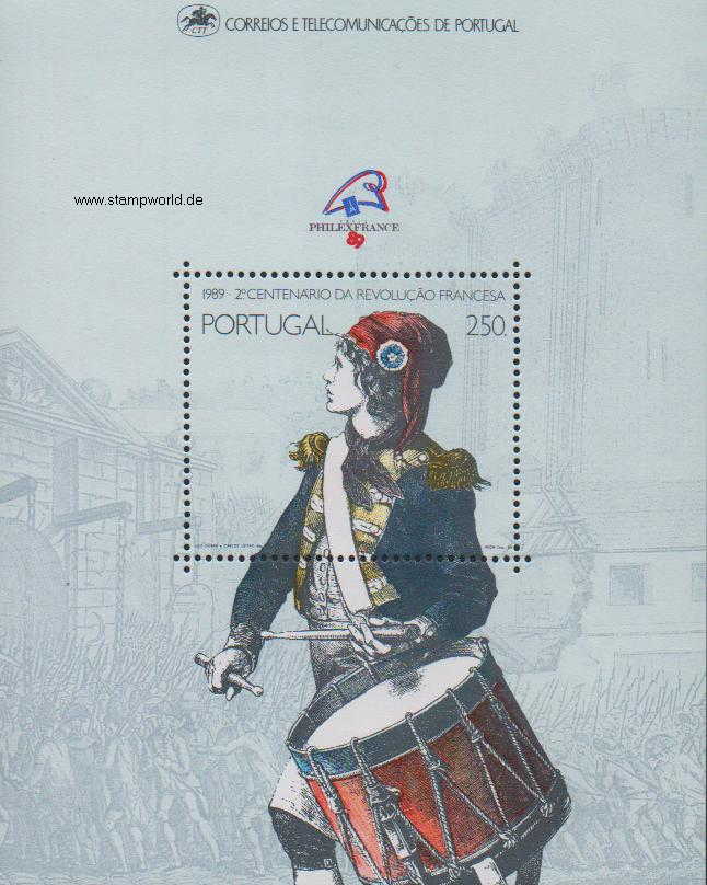 Briefmarken/Stamps franz. Revolution/PHILEXFRANCE 89