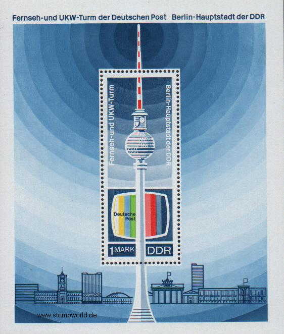 Briefmarken/Stamps Fernsehturm