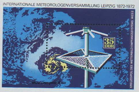 Briefmarken/Stamps Meteorologie/Antenne/Wolkenaufnahme