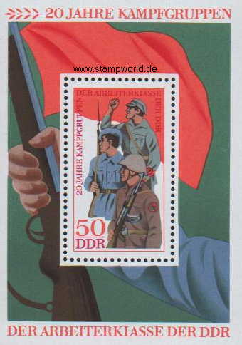 Briefmarken/Stamps Kampfgruppen/Soldaten